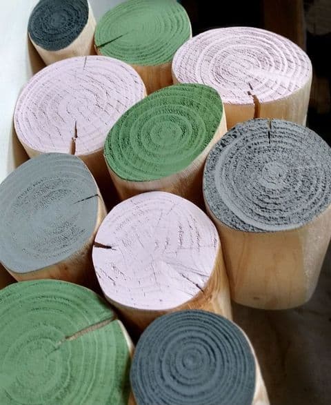 Decorative Logs - ROSE GARDEN Colour Mix