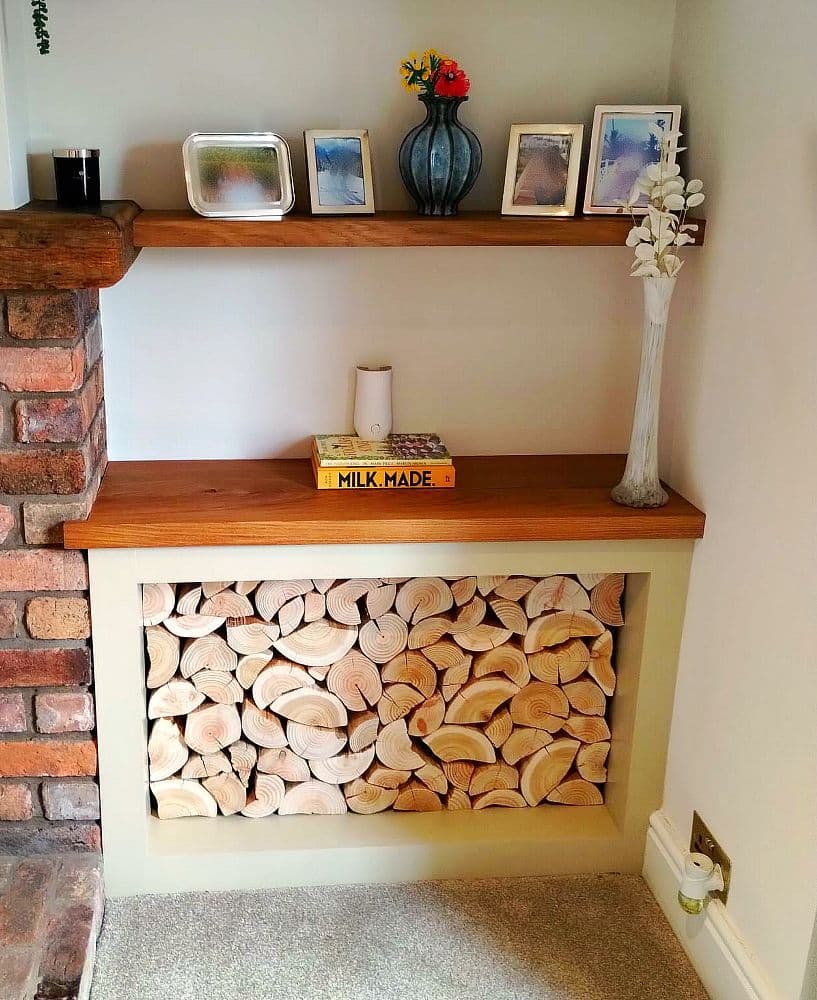 Decorative Logs - RUSTIC SPLIT STYLE