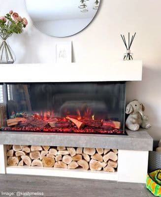 Decorative Logs - RUSTIC SPLIT STYLE