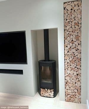 Decorative Logs - RUSTIC SPLIT STYLE