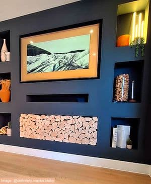 Decorative Logs - RUSTIC SPLIT STYLE