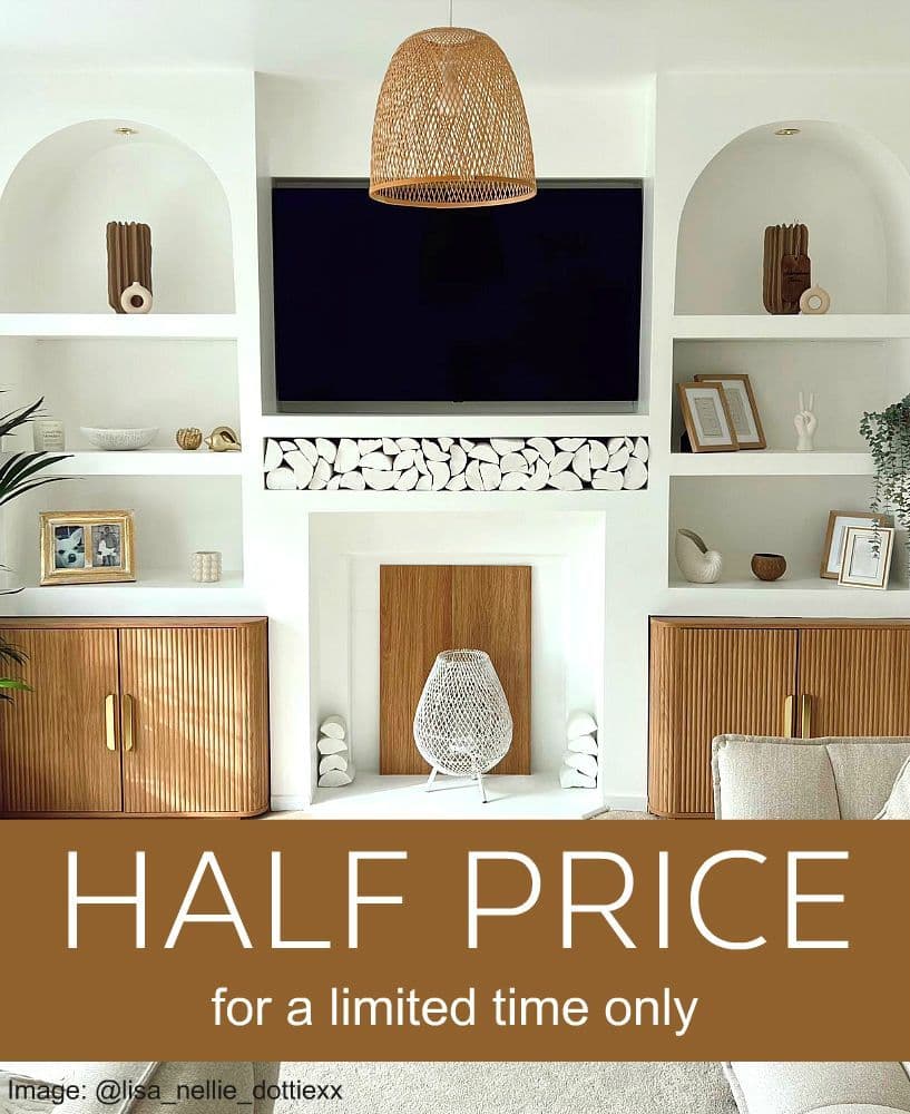 Decorative Logs - SCANDI SPLIT STYLE