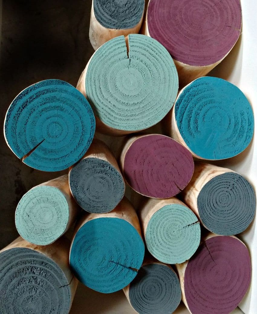 Decorative Logs - TO BE A MERMAID Colour Mix