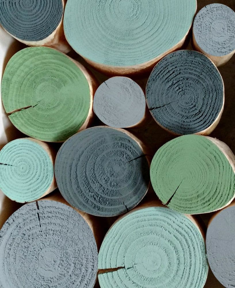 Log Color Pattern Decorative Logs - TROPICS Colour Mix
