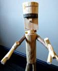 LITTLE FRANK - small Frankenstein's Monster Stick Man