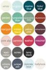 Log Wall Art 'SCATTER TILES' - Choose Your Colours