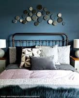 Log Wall Art 'SCATTER TILES' - Choose Your Colours