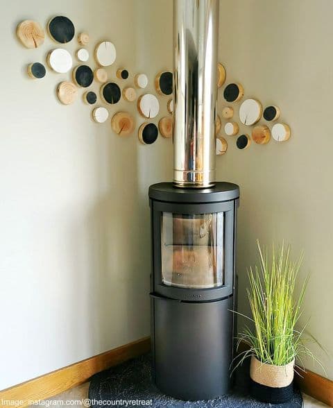 Log Wall Art 'SCATTER TILES' - Choose Your Colours