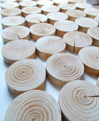 Log Wall Tiles - CIRCULAR STYLE