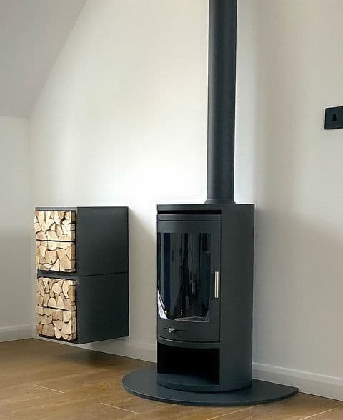 Log Wall Tiles - STAGGERED SPLIT STYLE