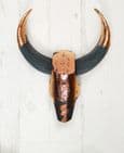 VALHALLA *ONE-OFF* COPPER ACCENTS BULL'S HEAD