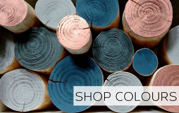 Unique decorative logs in a range of colours and finishes from The Log Basket