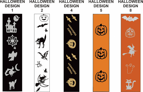 25mm Halloween Ribbon 20m Roll