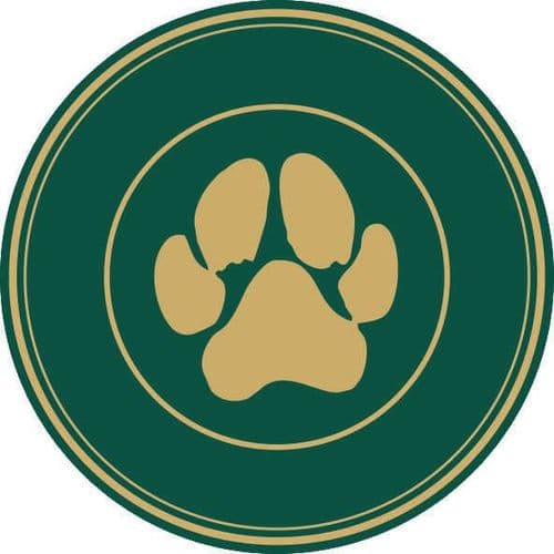 50mm Printed Centre Boards - Canine