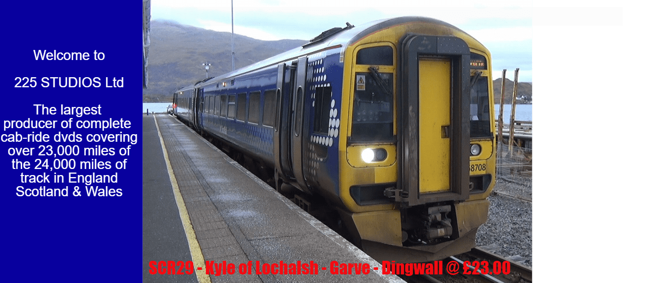 Largest producer of complete cab-ride dvds