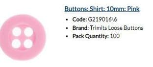 : Shirt: 10mm: Pink