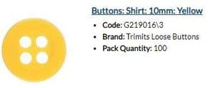 : Shirt: 10mm: Yellow
