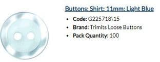 : Shirt: 11mm: Light Blue