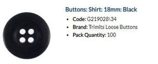 : Shirt: 18mm: Black