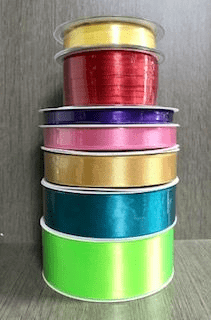 0 3501 Bulk 25mm Double Satin Ribbon - 50m