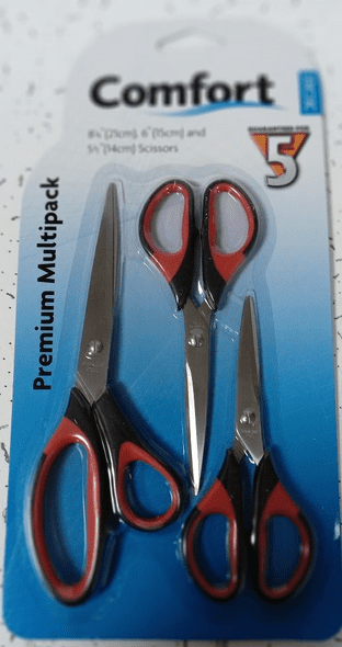 0 4090 Multi pack scissors