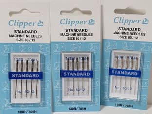 0 75191 Standard machine needles size 80/12