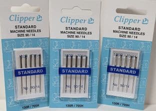 0 75201 Standard machine needles size 90/14