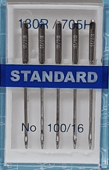 0 75213 Machine Needle 100 / 16 (Uncarded)