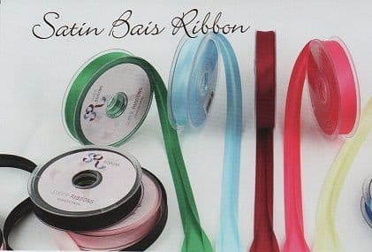 0  B00091 19mm Satin Bias Binding - 25m
