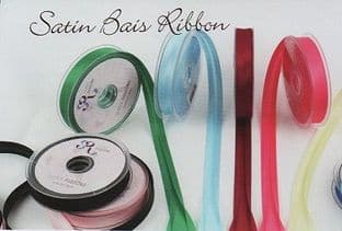 0 B00091 19mm Satin Bias Binding - 25m