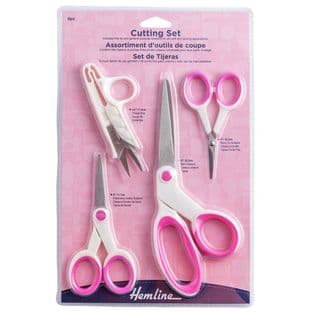 0 B5440 Cutting Set: Four Piece: Pink & White
