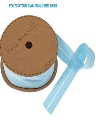 0 Bias Binding Polycotton: All sizes