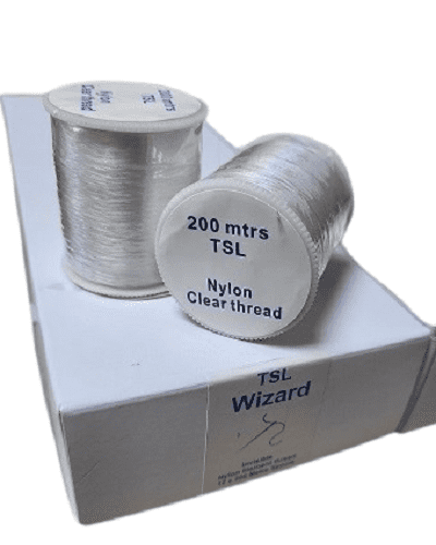0 C00468 Nylon Filament Invisible Sewing Thread - 200m - Clear