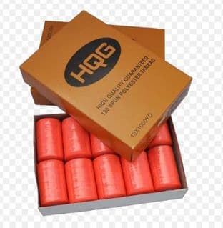 0 C00618 HQG 120 Spun Polyester Sewing Threads - 1000yd Spools - Full Colour Range