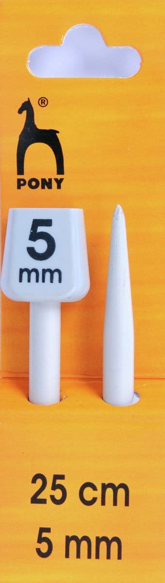 0 Classic: Knitting Pins: Single Ended: 25cm - Choice of Sizes