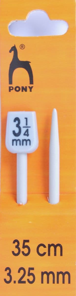 0 Classic: Knitting Pins: Single Ended: 35cm - Choice of Sizes