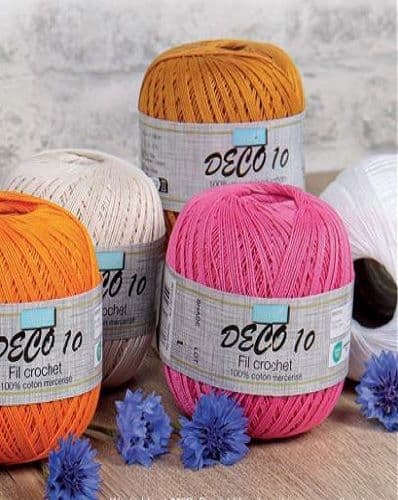 0 Crochet Yarn: Deco 10: 100g
