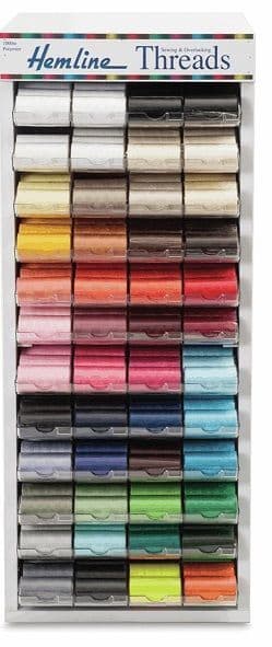 0 FFN4124 48 Hemline Thread Display Stand 1000m Polyester