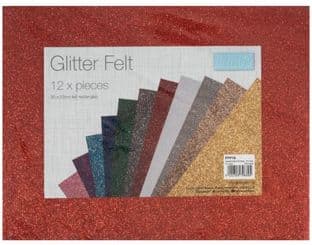 0 FPP17 GLITTER FELT ASSORTED