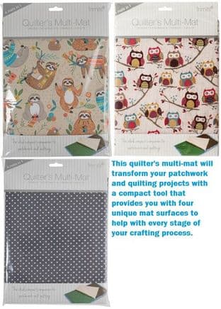 0 JE 69 Quilter's Multi-Mat: 30 x 24cm