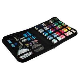 0 JE12 Sewing Kit: Premium: Zip Case: Large: Blue