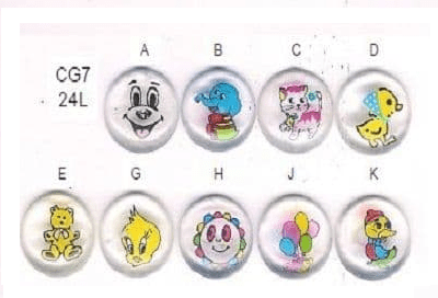 0 Kids buttons 50 per pack 1