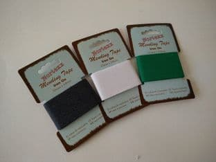 0 NMT Iron-On Mending Tape: 35mm x 1m - Choice of Colour