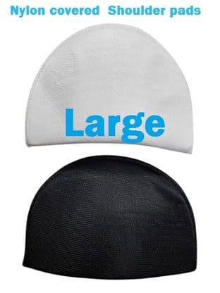 0 NSP/8 Shoulder Pads: D Shape - Large - Choice of Colour