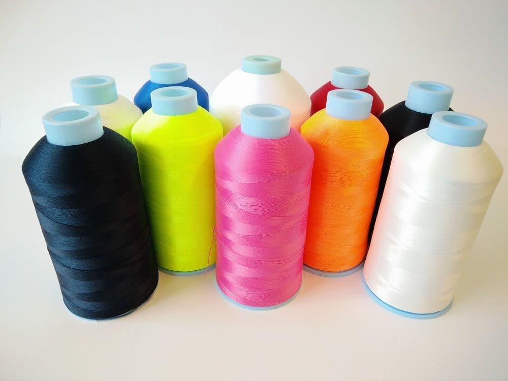 80 Thread 0 Overlocking 80 Bulk Stretch Sewing Thread - 5000yd Cones - Full ...