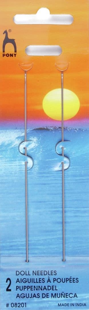 0 P08201 Gold Eye Sewing Needles: Dolls - Pony