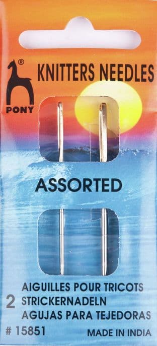 0 P15851 Gold Eye Sewing Needles for Knitters - Pony