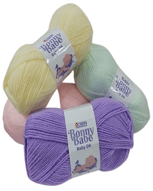 0 Robin Bonny Babe Baby DK Knitting Yarn - 10 x 100g balls - Full Colour Range