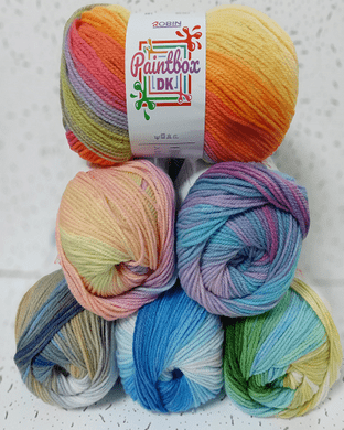 0 Robin paint box Double Knitting