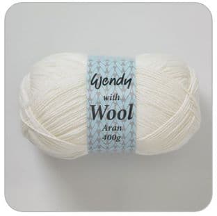 0 Wendy with Wool Aran 400 Gram